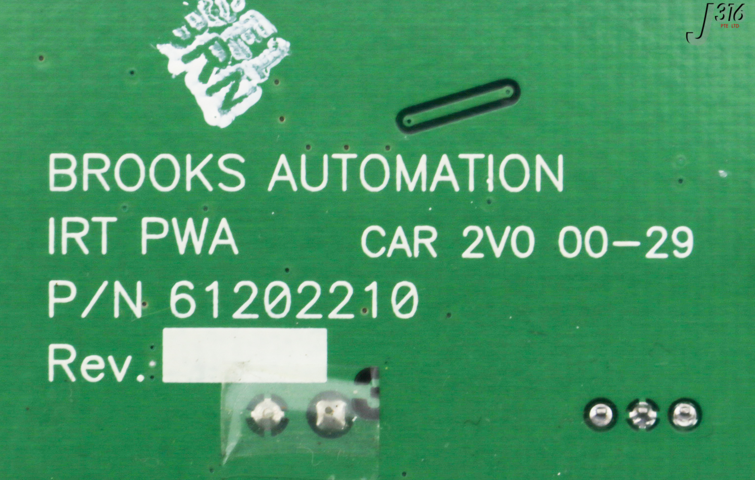 31961 BROOKS AUTOMATION PCB ASSY, IRT PWA 61202210 | eBay